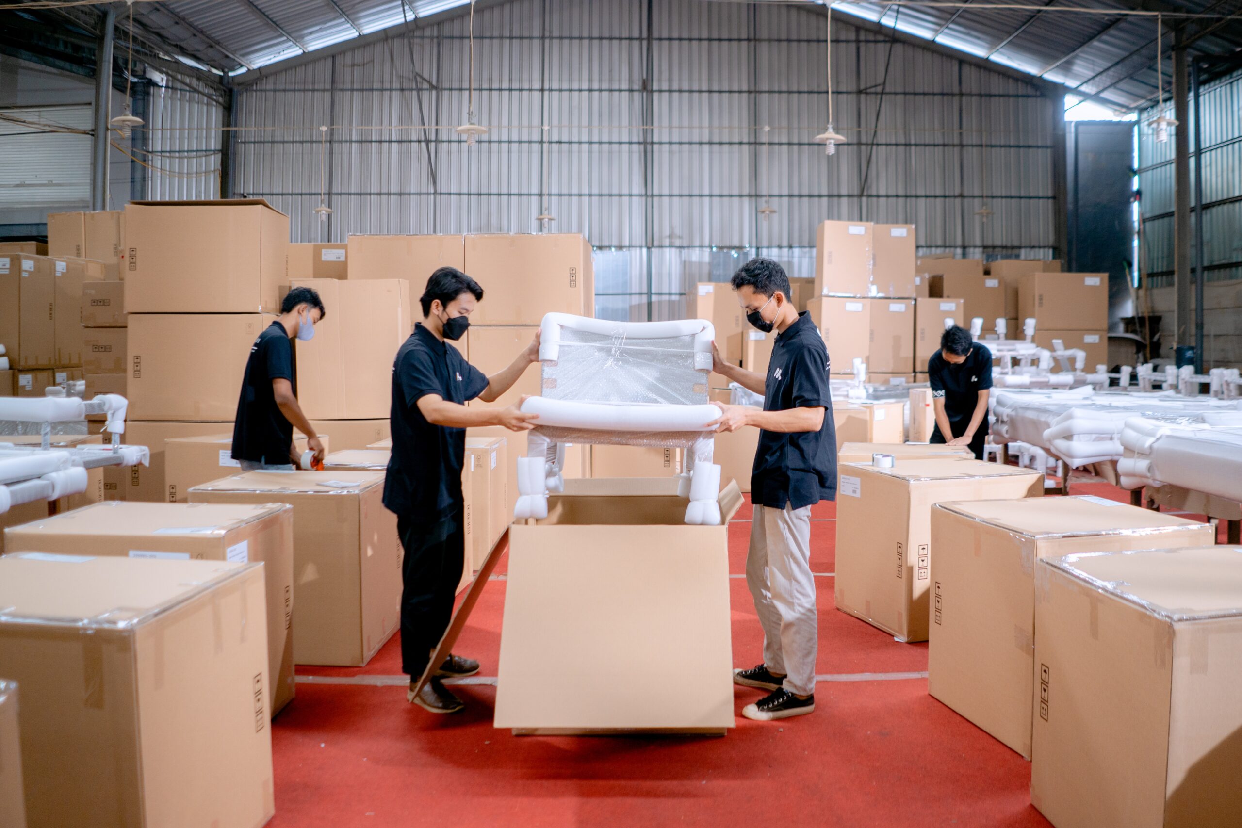 Interior Design Receiving Warehouse La Jolla