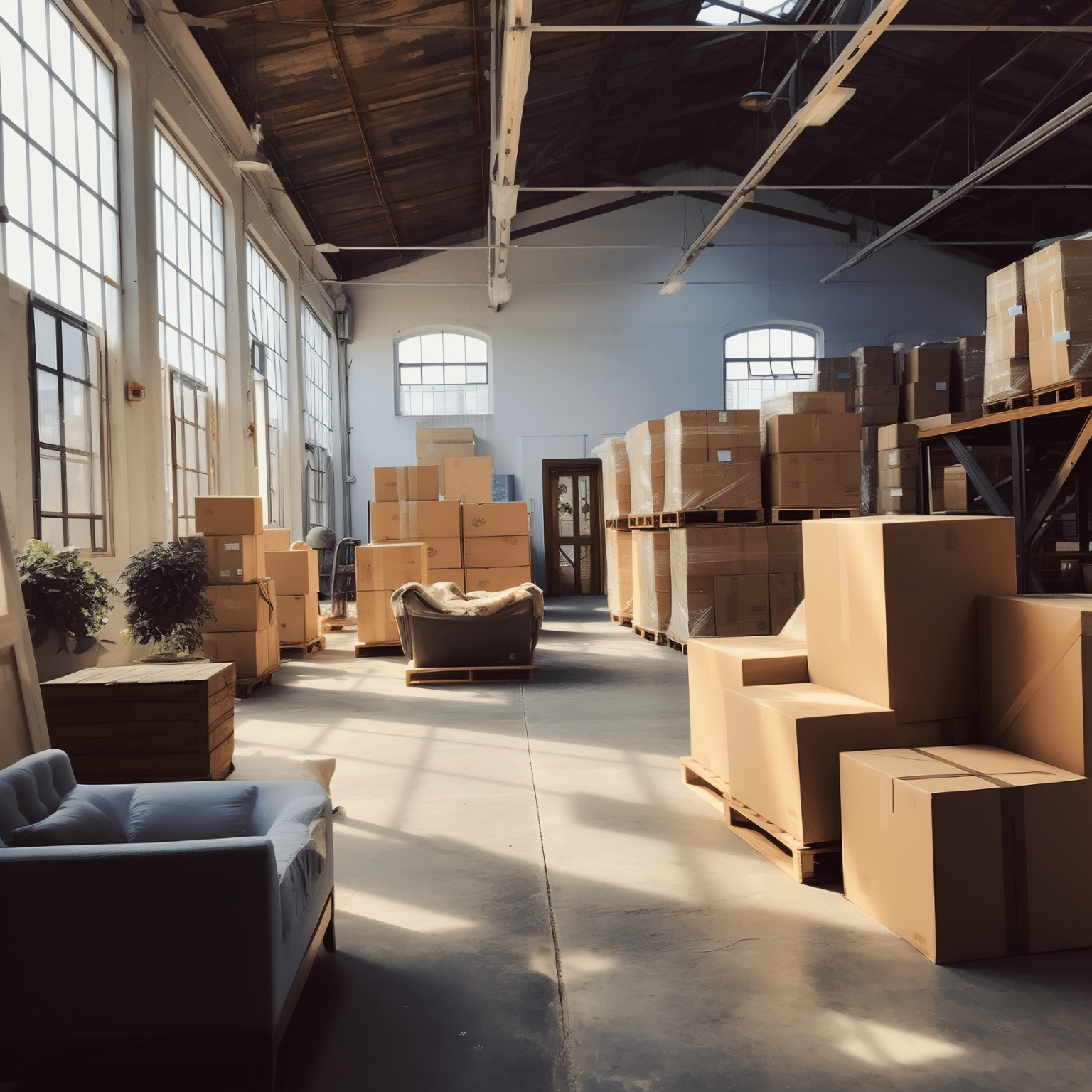 Interior Design Receiving Warehouse Poway